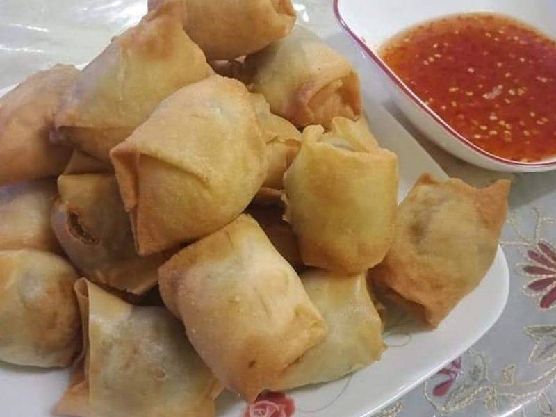 Popia Bebola Daging Bersama Keju, Mudah Sangat Buatnya, Memang Padu.