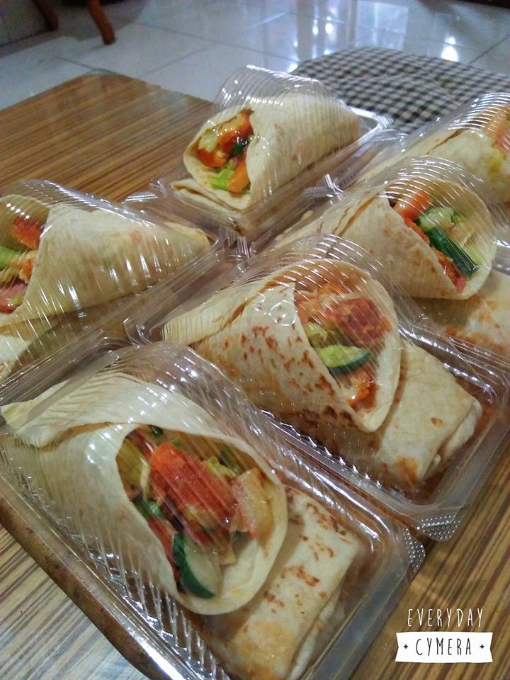 Cara-Cara Buat Chicken Wrap Ala Twister Yang Sangat Sedap.