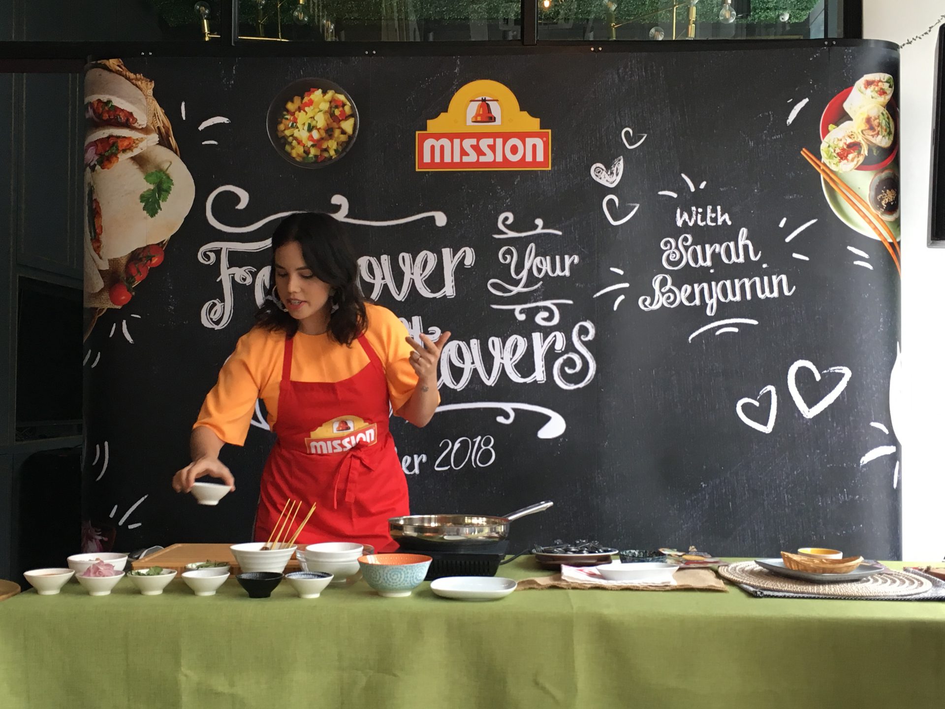 Mission Foods & Chef Sarah Benjamin Mulakan Kempen ‘Foldover Your Leftovers’