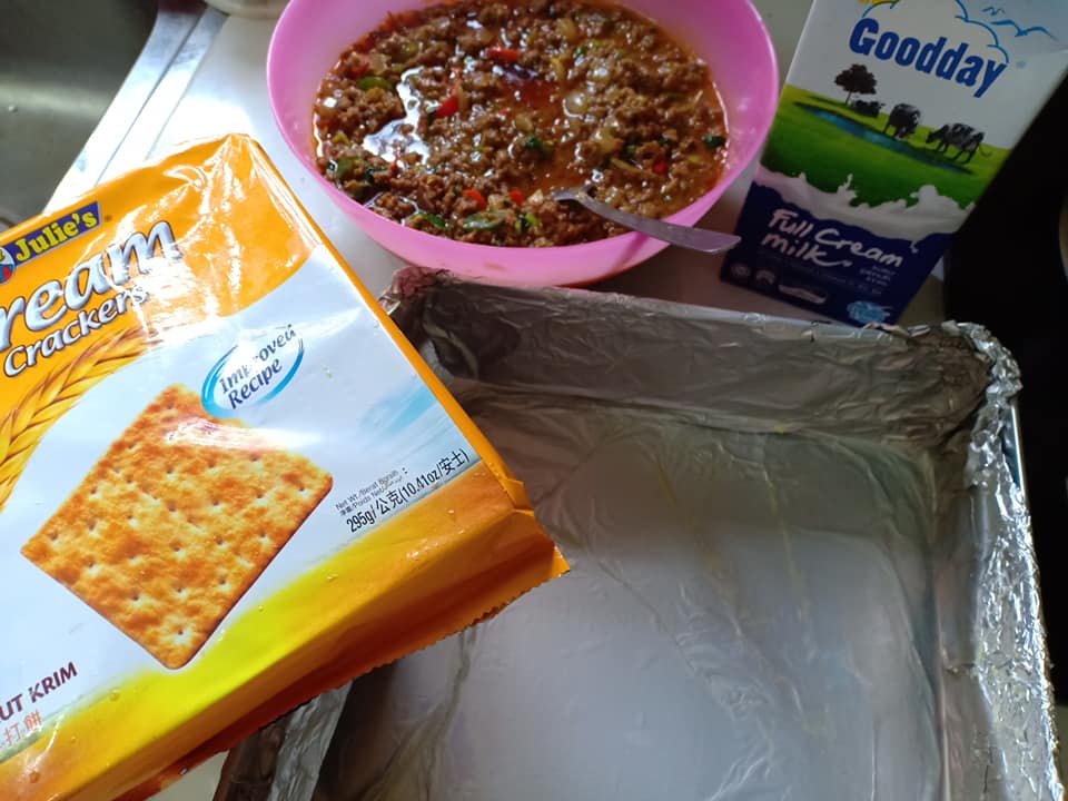 Cara Buat Murtabak Cream Crackers. Resipi Paling Senang & Sedap