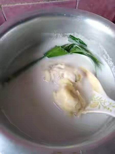 Pengat Bebola Durian Manis Berlemak