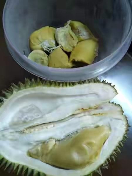 Pengat Bebola Durian Manis Berlemak