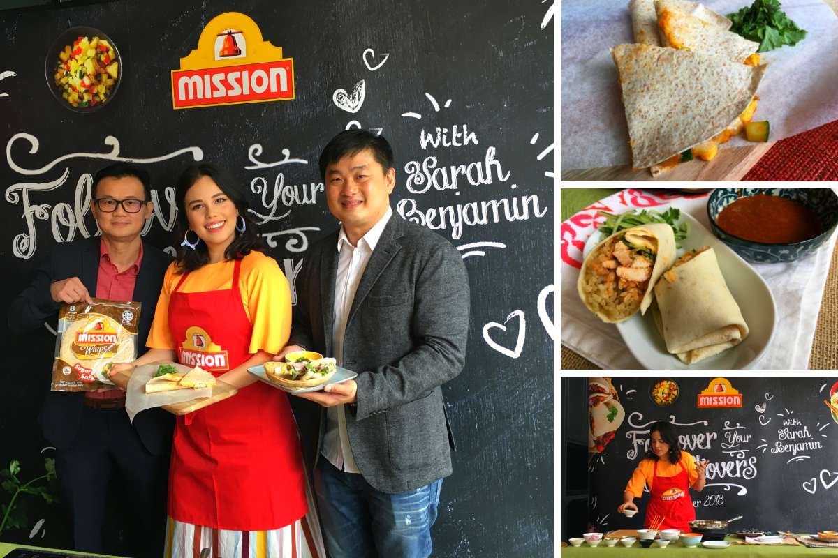 Mission Foods & Chef Sarah Benjamin Mulakan Kempen ‘Foldover Your Leftovers’