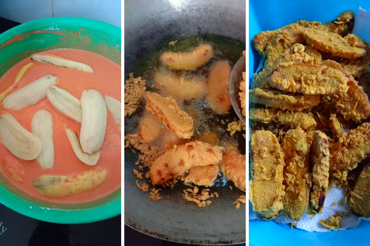 Cara Bancuh Tepung Untuk Masak Pisang Goreng Yang Sedap