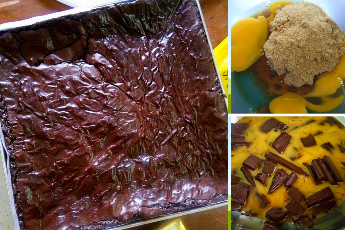 Wow&#8230;Ini Cara Masak Brownies Sedap Guna 5 Bahan Je.