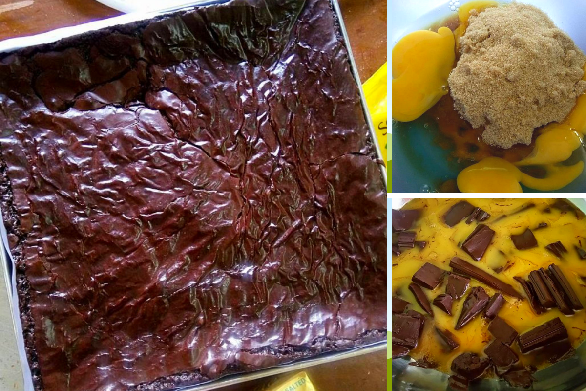 Wow…Ini Cara Masak Brownies Sedap Guna 5 Bahan Je.