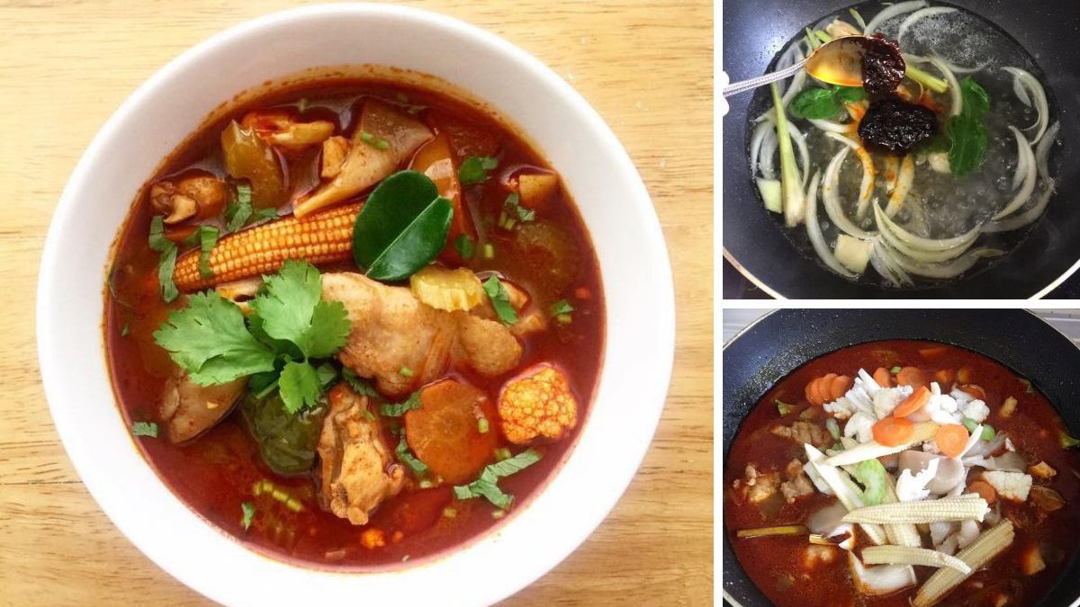 Masak Tomyam Sama Rasa Di Kedai Siam