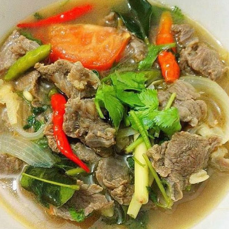 Sup Daging Ala Thai Macam Di Warung