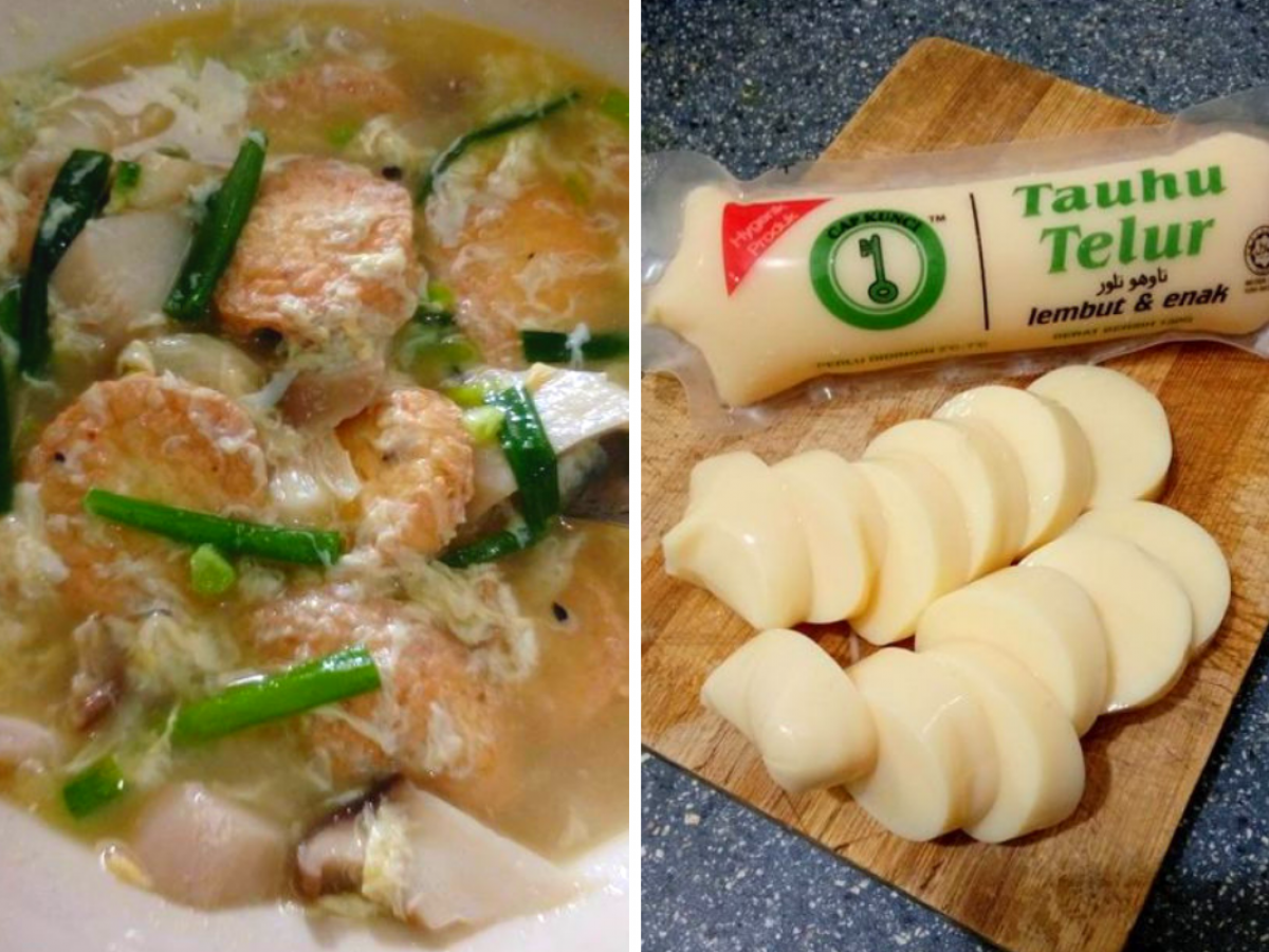 Resipi Sup Tauhu Telur Paling Sedap Cepat Masak
