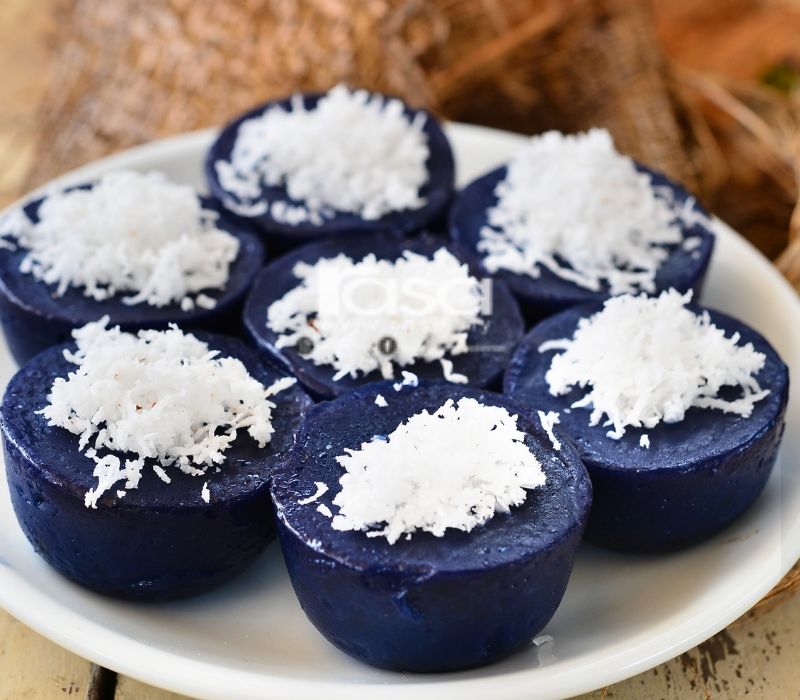 Wauuu…Bunga Telang Jadikan Kuih Nampak Sedap & Cantik.