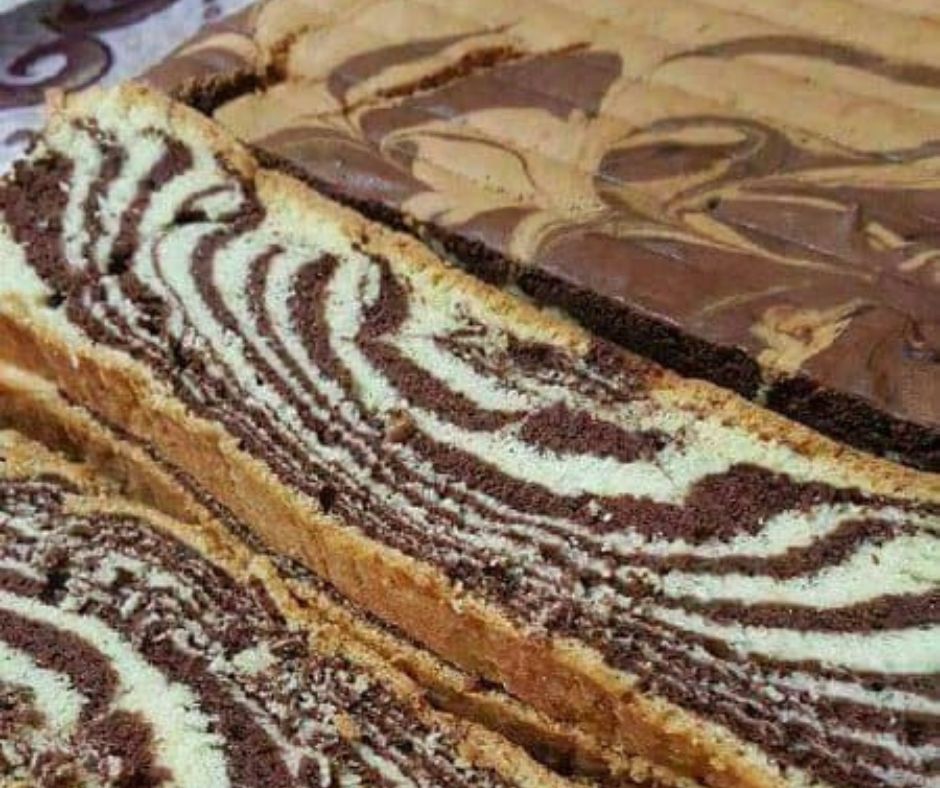 Kek Marble Koko Lembut, Kek Yang Tak Jemu Dimakan Sejak Dulu