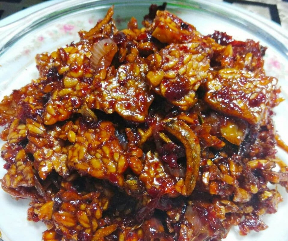 Layan Sungguh Makan Sambal Tempe Ikan Bilis Ni, Ratah Macam Tu Je