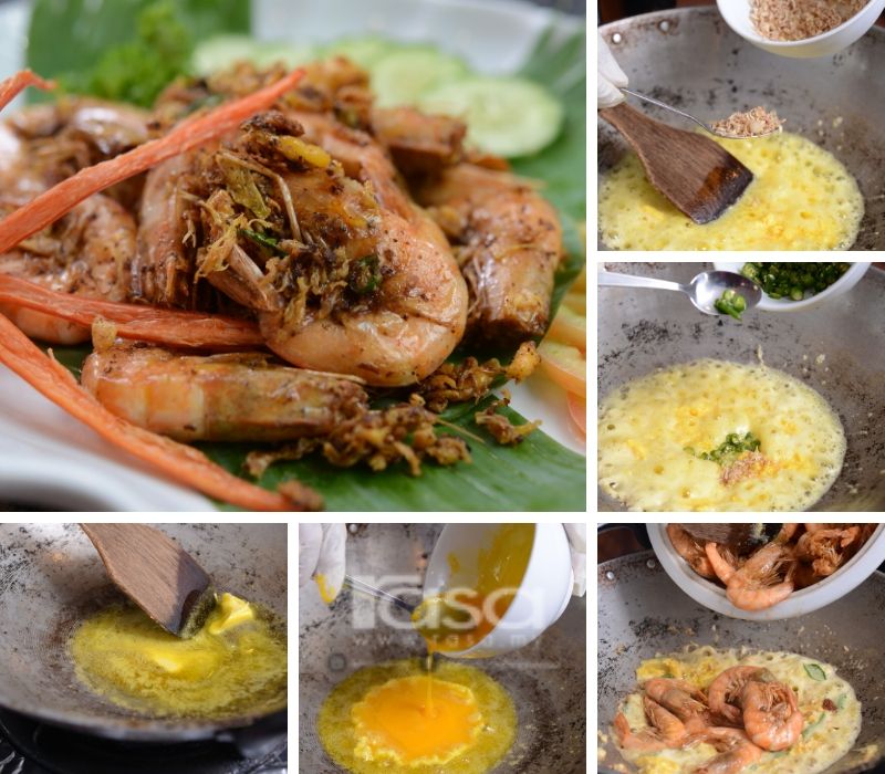 Senangnya Masak Udang Mentega Cili Padi, Sedap Menjilat Jari.