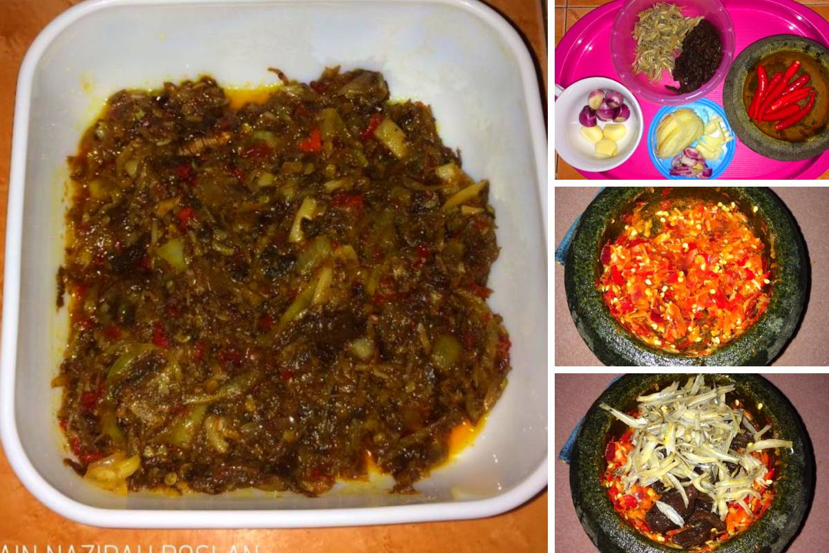 Resipi Sambal Hitam Pahang Yang Sedap, Pedas &#038; Mudah Buat