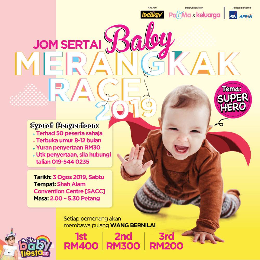 10 Perkara Best Tentang Pa&#038;Ma Baby Fiesta 2019