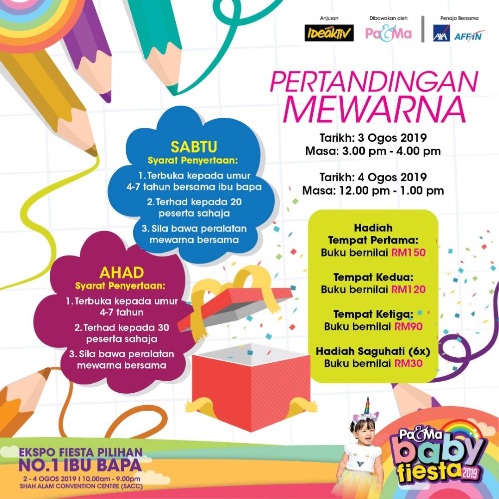 10 Perkara Best Tentang Pa&#038;Ma Baby Fiesta 2019