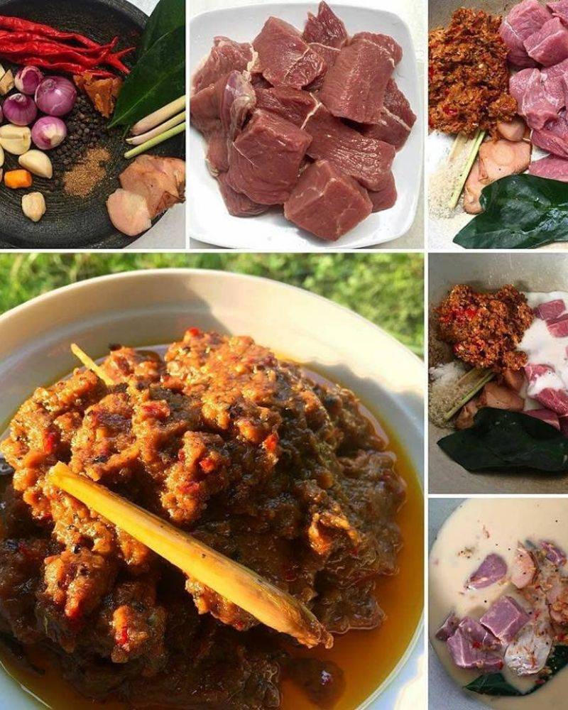 Rendang Daging Sapi Indonesia, Menu Serumpun Enak Dihidang Di Aidiladha