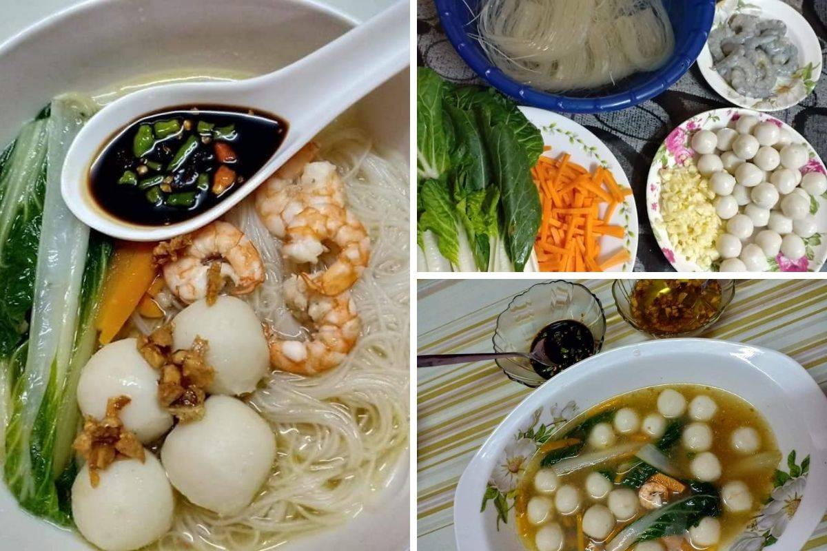 Bihun Sup Chinese Style Tidak Jemu Makan