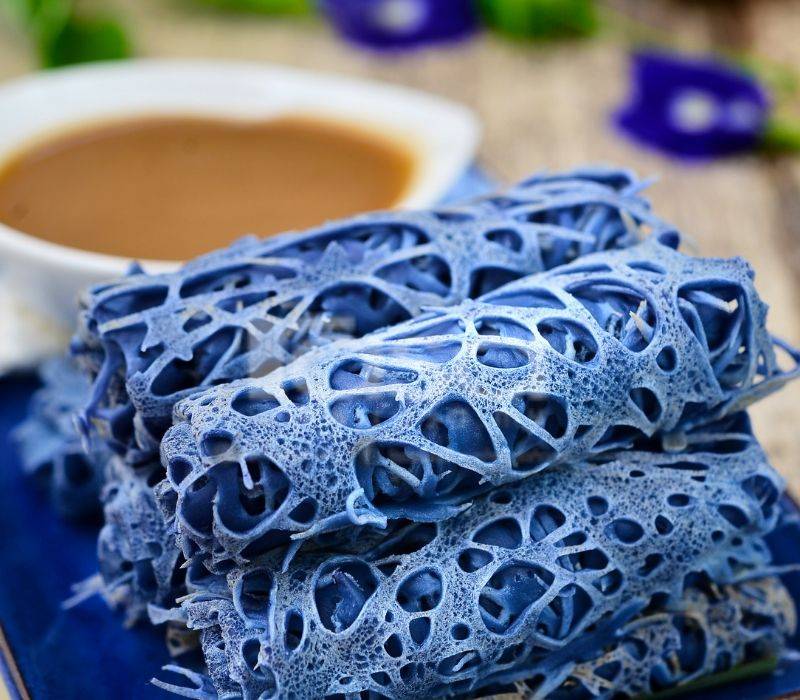 Nak Kuih Cantik & Bebas Bahan Kimia, Guna Je Pewarna Dari Bunga Telang.