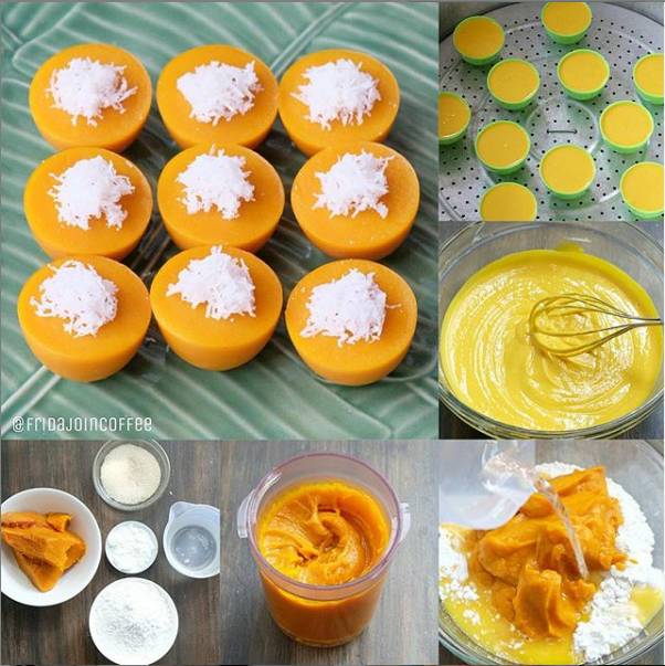Cara Buat Kuih Lompang Labu Kuning Yang Lembut & Sedap.