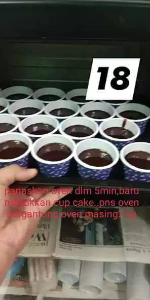 Mudah Dan Ringkas Buat Cup Cake