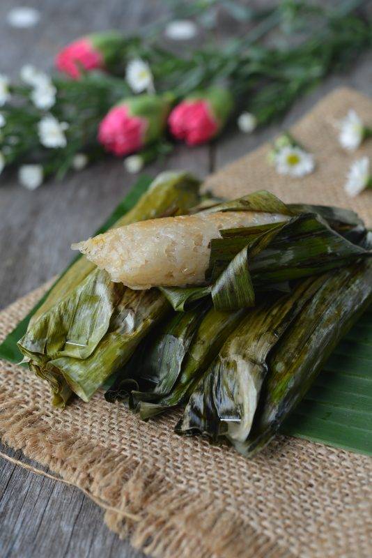 Tujuh Kuih Berbalut Daun Pisang. Sedap DiBawa Berbuka