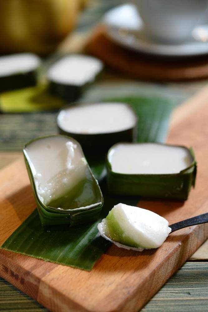 Tujuh Kuih Berbalut Daun Pisang. Sedap DiBawa Berbuka