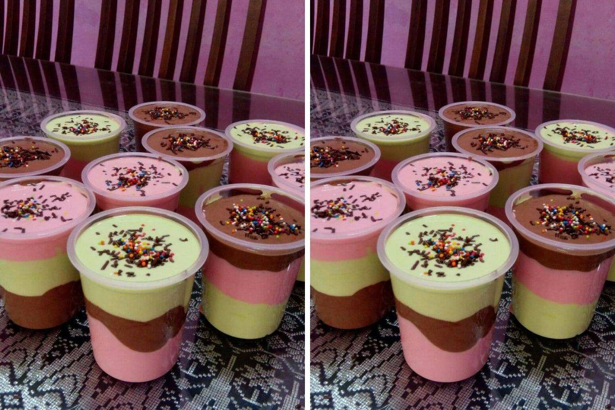 Aiskrim Layer, Lembut & Manis Sesuai Cita Rasa