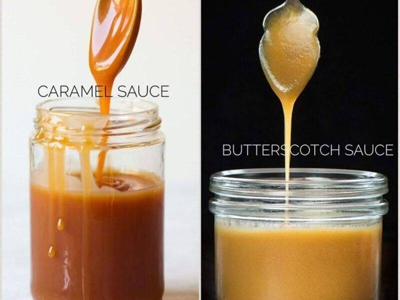 Sos Karamel VS Sos Butterscotch , Sama Sedap Tapi Ada Bezanya…