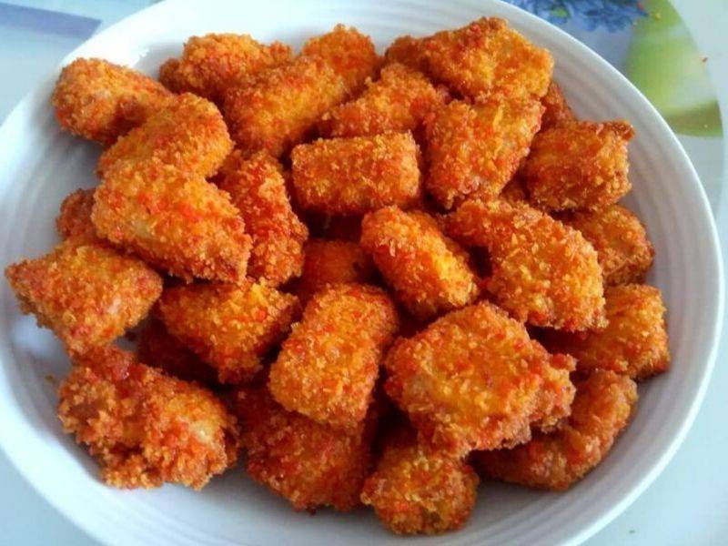 Nugget Homemade , Panas-panas Dari Kuali..Perggh