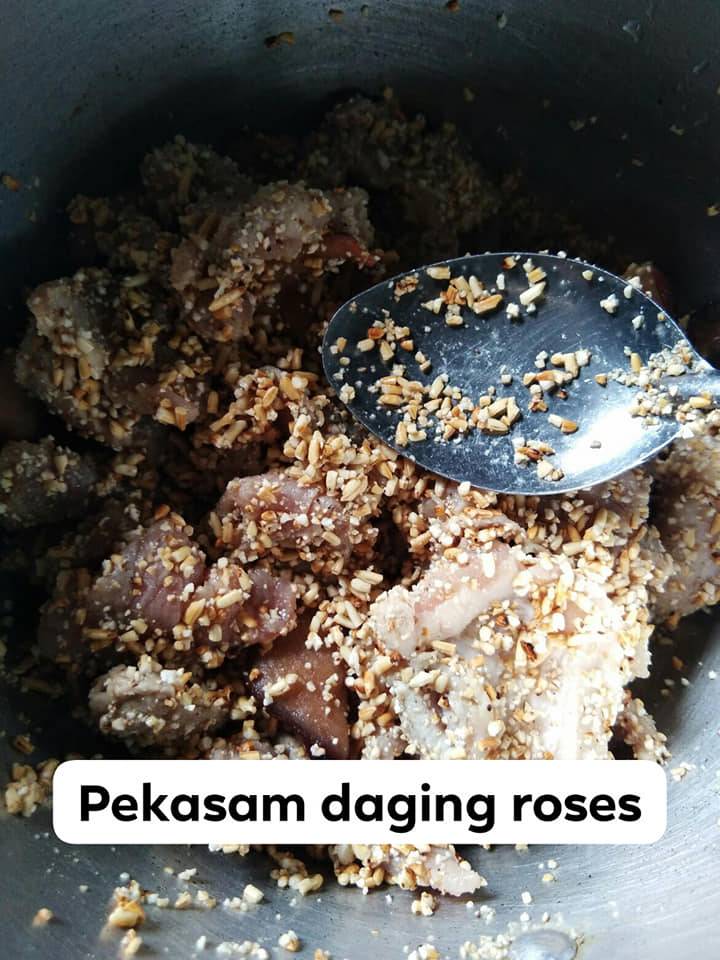 Sangai Beras &#038; Tumbuk Kasar. Ini Petua Buat Daging Pekasam Homemade Yang Sedap