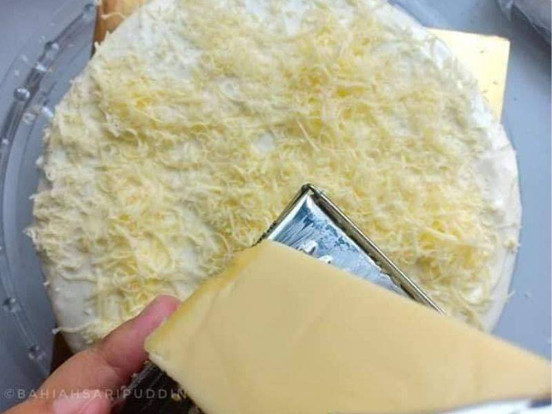 Cara Mudah Buat Kek Vanila Snow Cheese, Banyak Keju Lagi Sedap