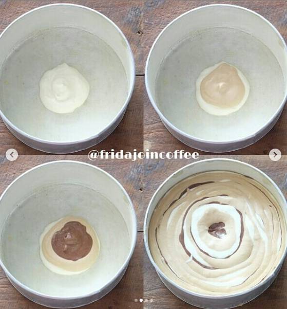 Resipi Kek Zebra Putih Telur Paling Mudah, Sedap & Gebu.