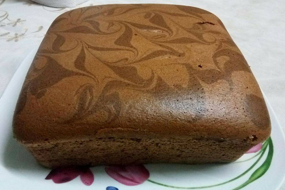 Resipi Kek Span Coklat Terlajak Gebu & Mudah Buat.