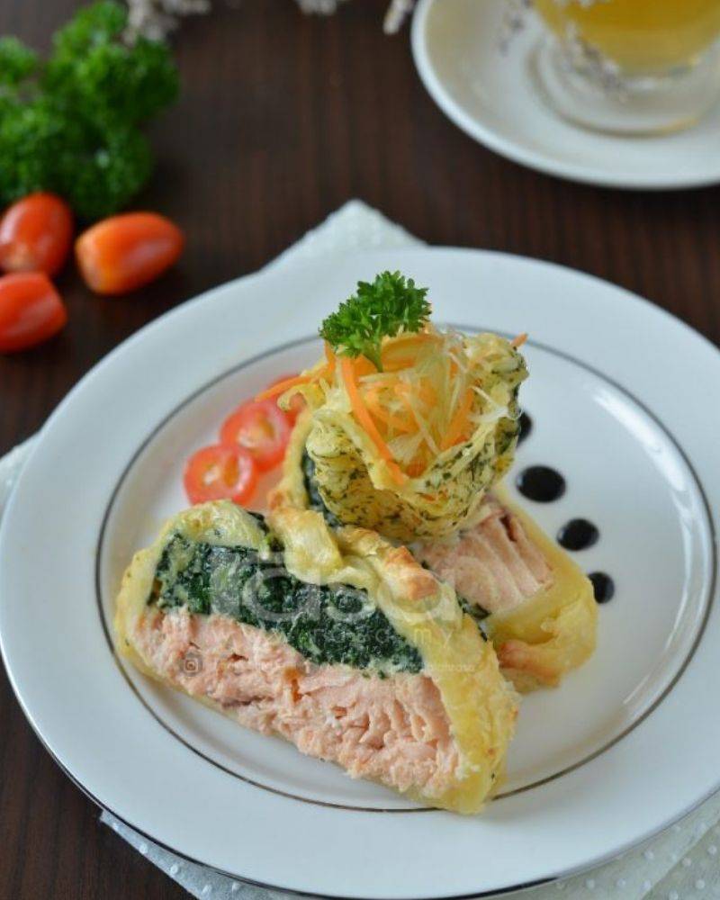 Hidangan Ikan Salmon, Sedap Berjus Sihatkan Jantung