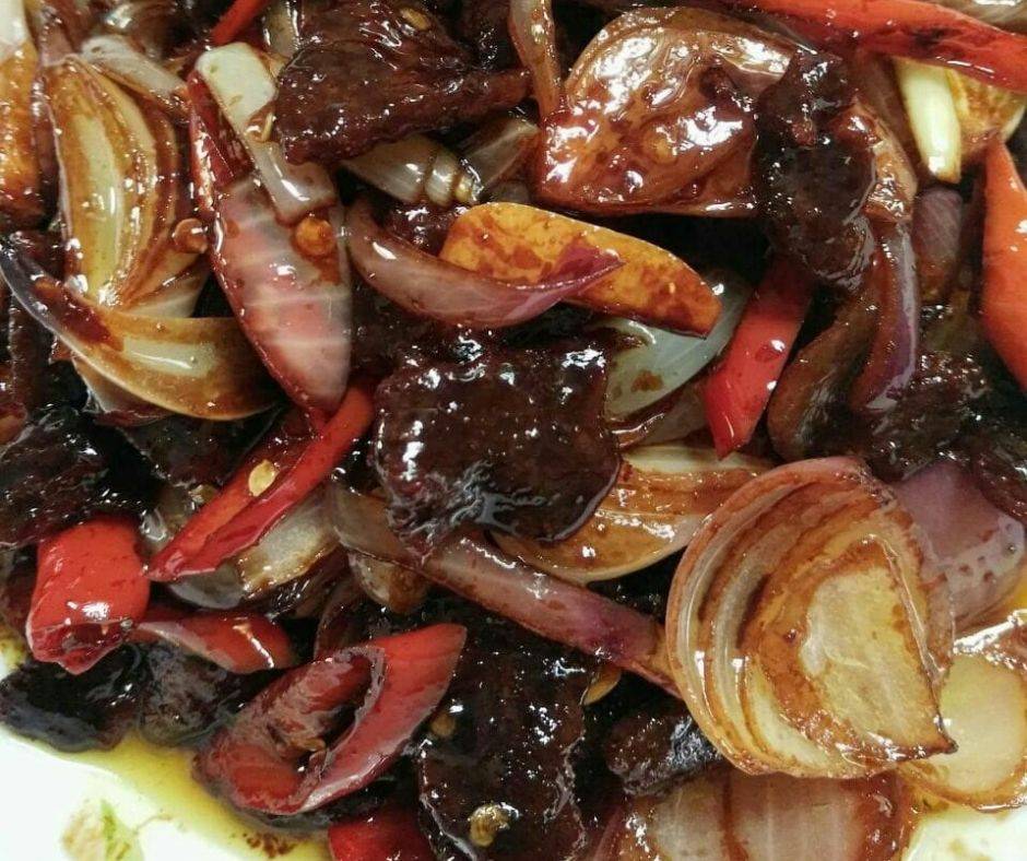 Jom Masak Daging Goreng Kicap, Sedap Makan Dengan Nasi Panas