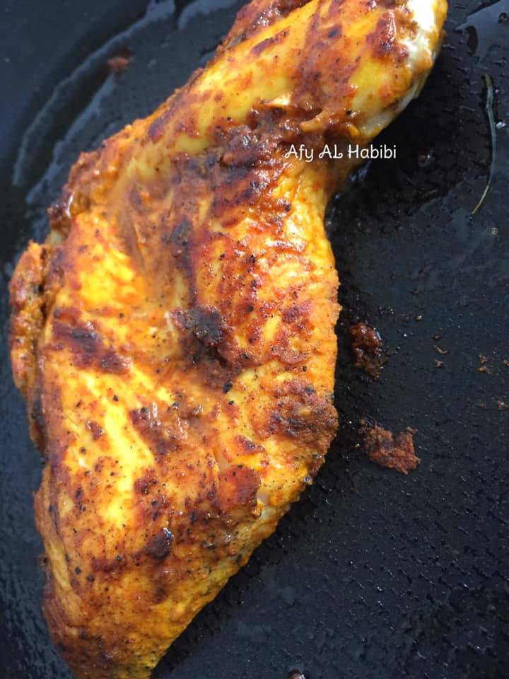 Resipi Nasi Kerabu Golok Lauk Ayam Bakar Sedap Untuk Berbuka