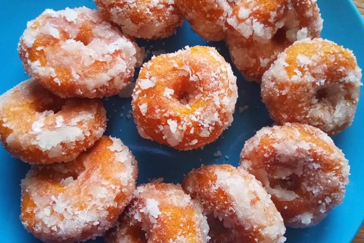 Resipi Kuih Keria Ubi Keledek Yang Sedap & Lembut.