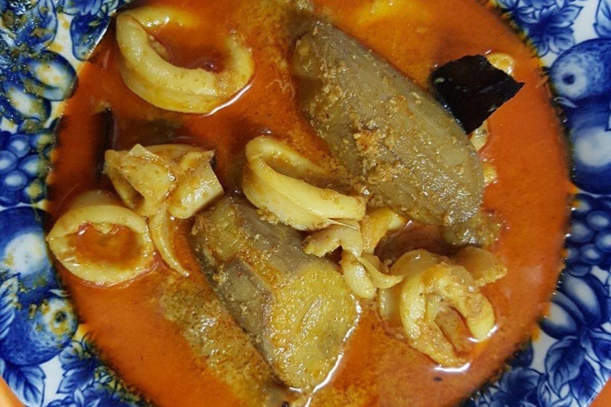 Kari Sotong Pisang Muda, Lauk Patut Korang Cuba