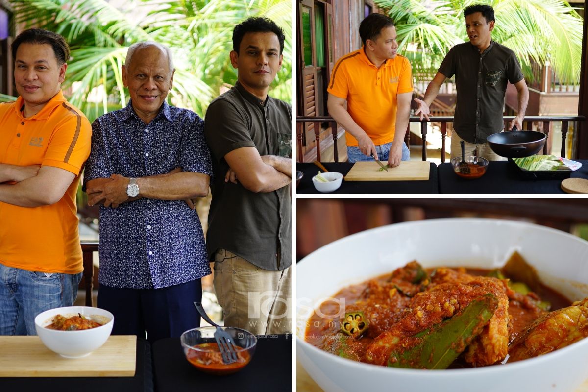 Rasa Anak Emak Anak Bapak: Teruja Tengok Dato’ Norman dan Yusry Masak Asam Pedas Ikan Jehanak