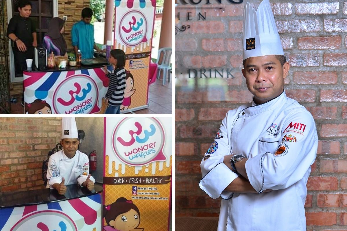 Chef Aziz Yakin Projek Wonder Waffles Bantu Jana Kewangan Golongan Sasar