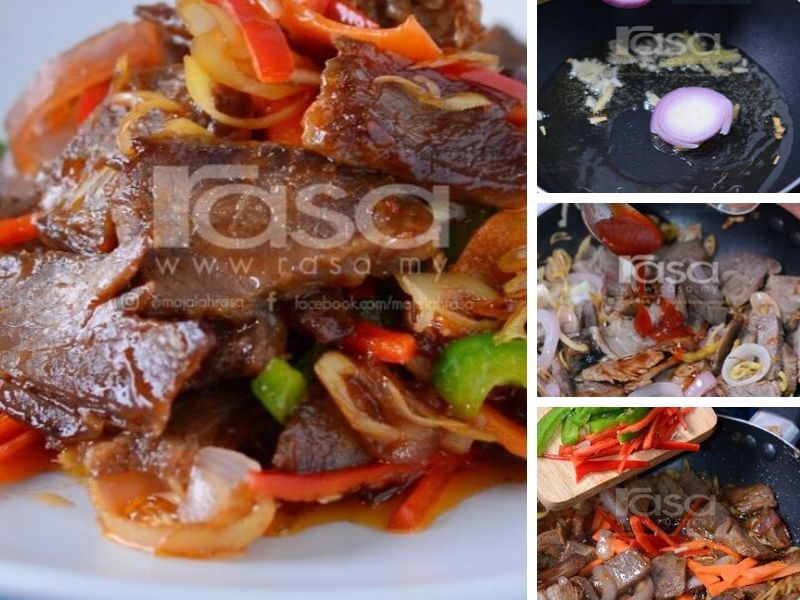 Daging Goreng Serai, Menu Ekspres & Sedap.