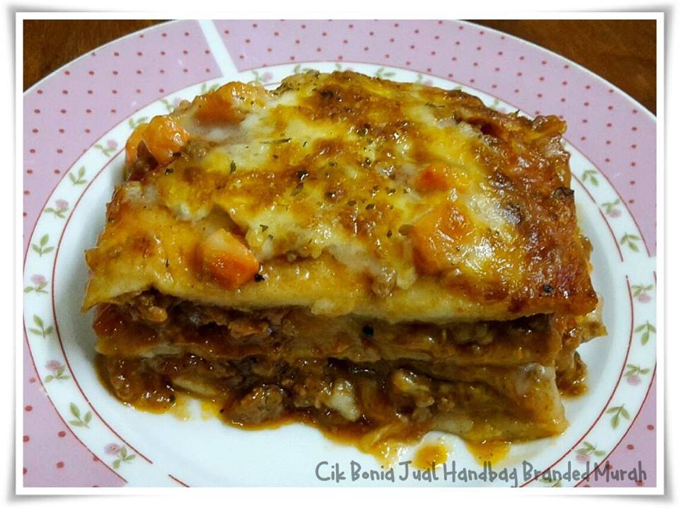 Resipi Lasagna Roti Yang Sedap & Tak Guna Banyak Bahan.
