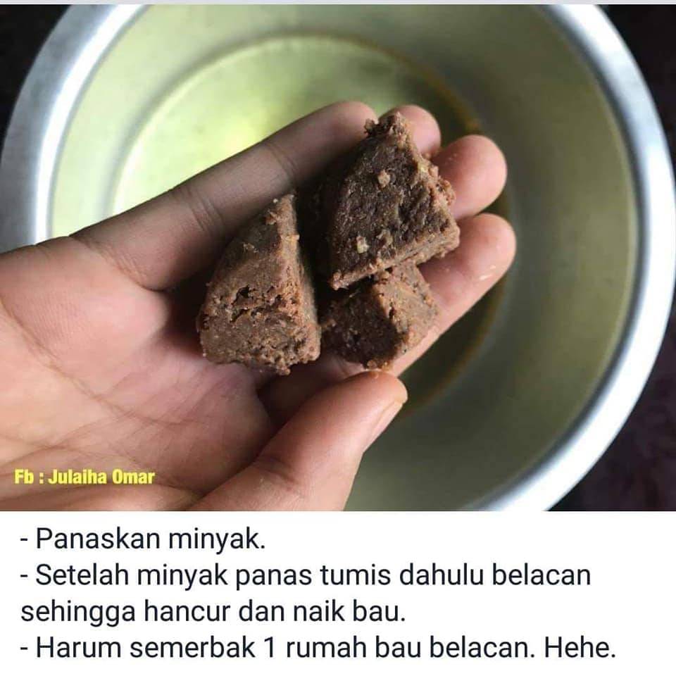 Cara Buat Rempah Ikan Terengganu