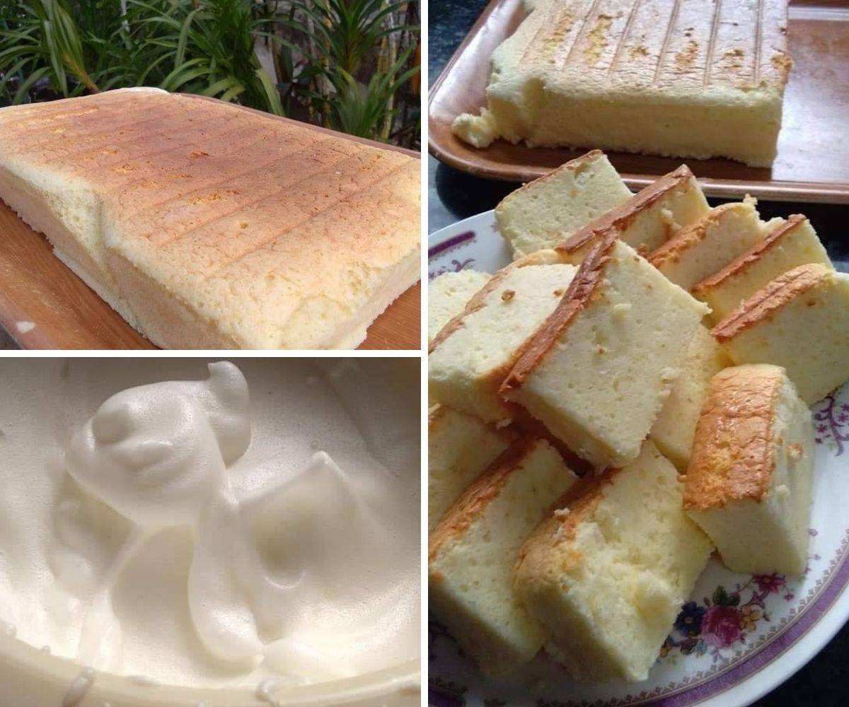 Cheese Cake Gebu Gabas Dari  4 Bahan, Resipi Tak Hanyir Telur…