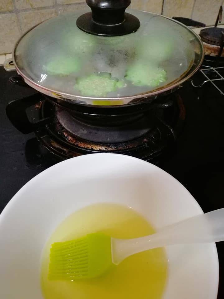 Resipi Kuih Bakar Kemboja Sedap, Masak Guna Dapur Gas & Air Fryer