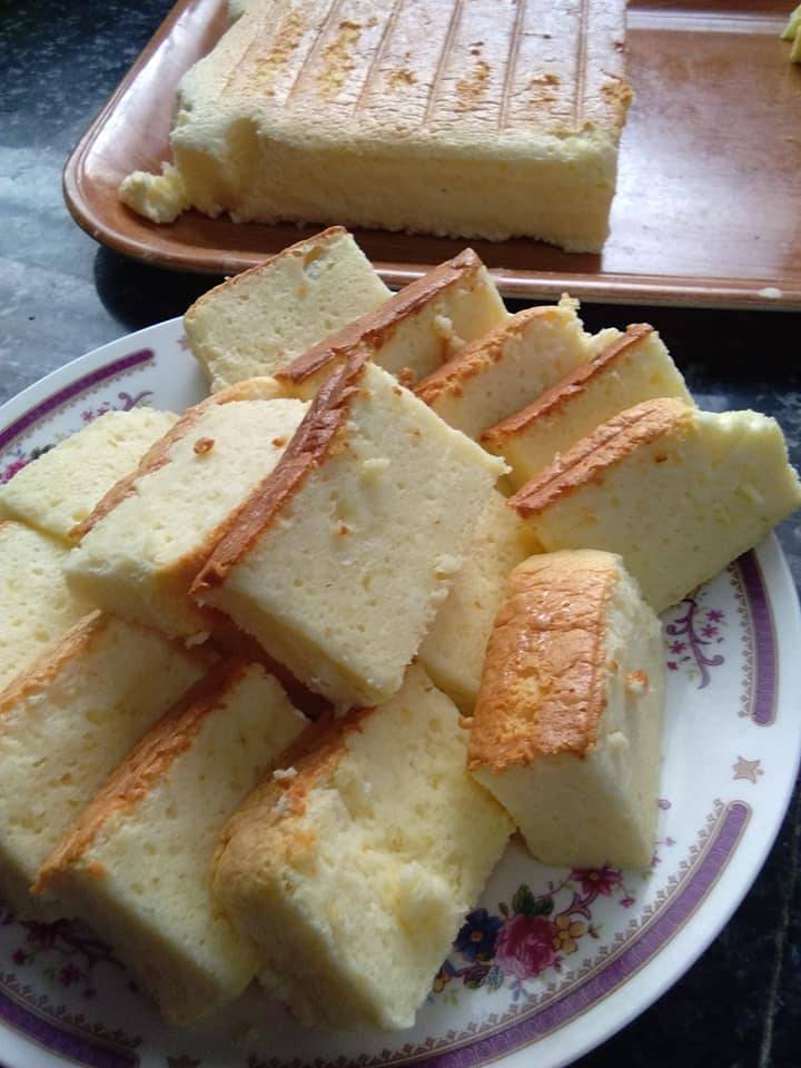 Resipi Kek Keju 4 Bahan. Mudah, Sedap & Super Gebu.