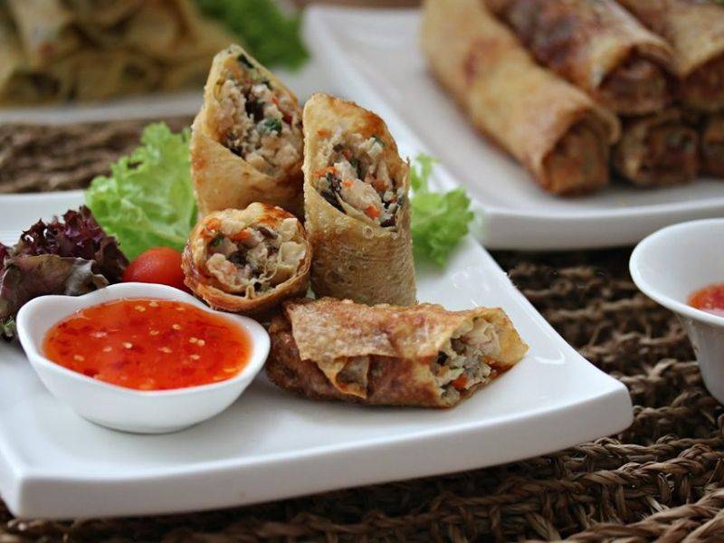 Fu Chuk @ Tauhu Kering Goreng Berinti. Garing Kulit, Inti Berjus Sedap