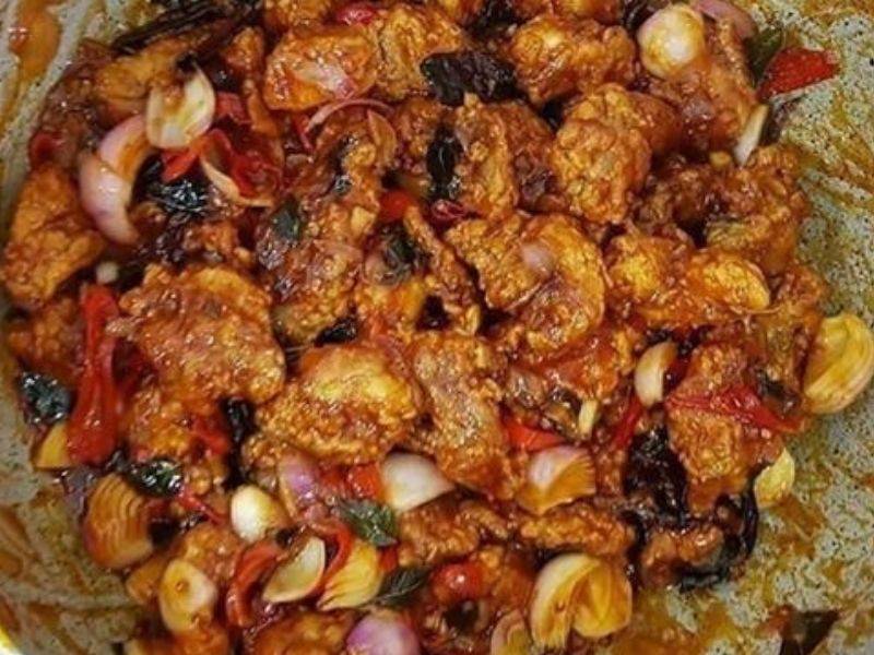 Masam, Manis Pedas , Sedapnya Ayam Masak Cili Kering Stail Cina Muslim