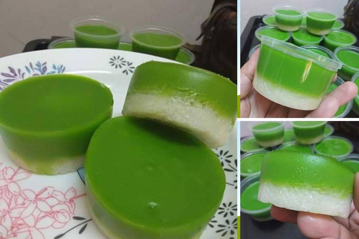 Seri Muka Pandan Lemak Manis